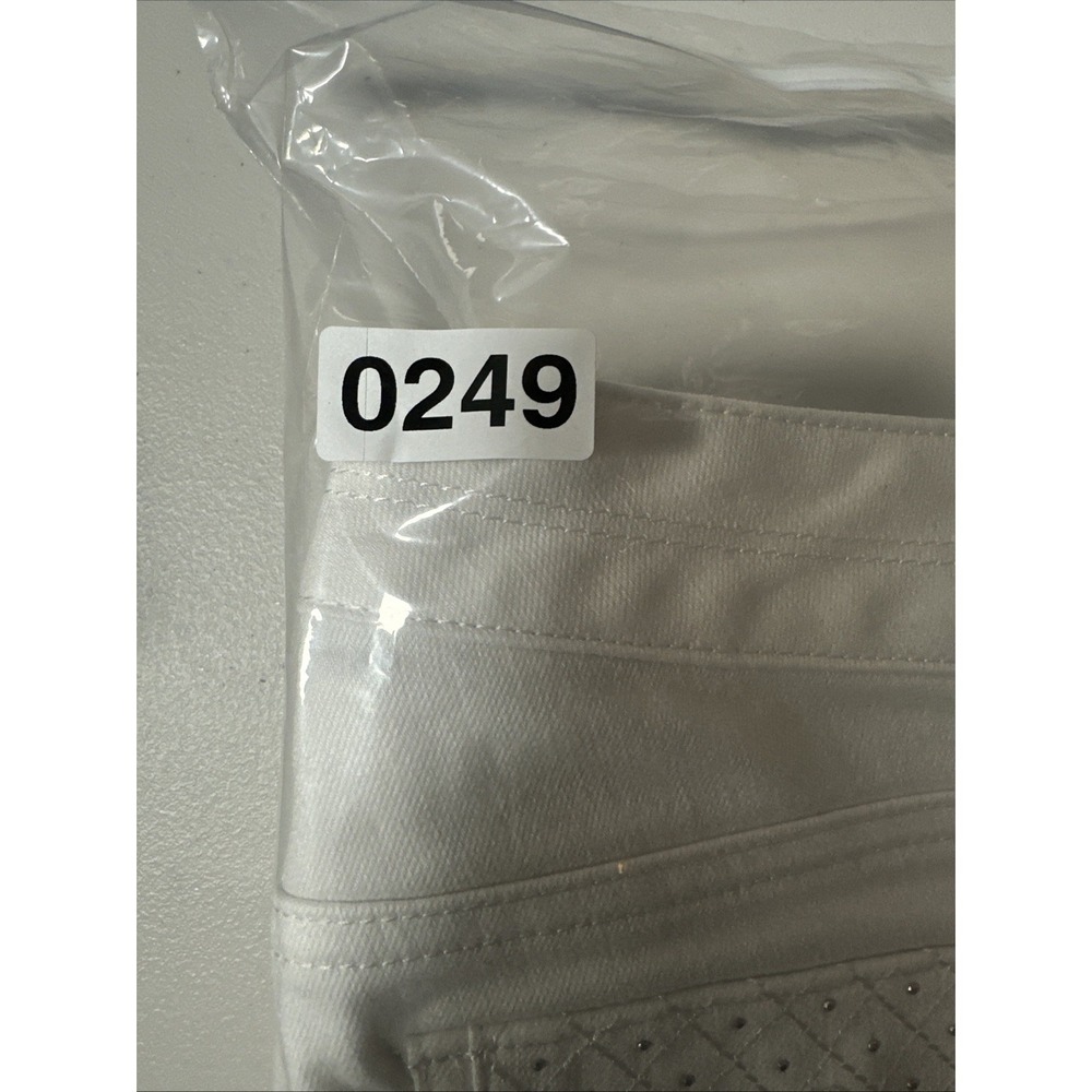 White House Black Market WHBM Women Size 6R Slim Ankle Jeans Embroidered - Picture 13 of 13